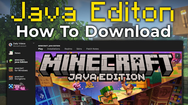 Minecraft JAVA Edition Download